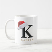 クリスマスモノグラムマグ コーヒーマグカップ (左)