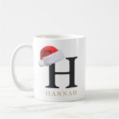 クリスマスモノグラムマグ コーヒーマグカップ (左)
