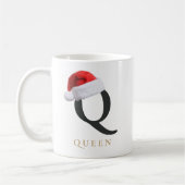 クリスマスモノグラムマグ コーヒーマグカップ (左)