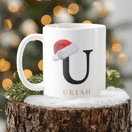 クリスマスモノグラムマグ コーヒーマグカップ