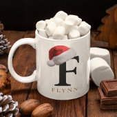 クリスマスモノグラムマグ コーヒーマグカップ