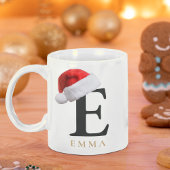 クリスマスモノグラムマグ コーヒーマグカップ
