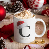 クリスマスモノグラムマグ コーヒーマグカップ