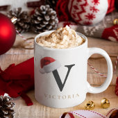 クリスマスモノグラムマグ コーヒーマグカップ