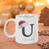 クリスマスモノグラムマグ コーヒーマグカップ