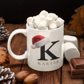 クリスマスモノグラムマグ コーヒーマグカップ
