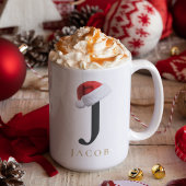 クリスマスモノグラムマグ コーヒーマグカップ
