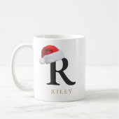 クリスマスモノグラムマグ コーヒーマグカップ (左)