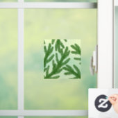 クリスマスモミの木の枝 ウィンドウサイン (ホーム)