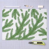 クリスマスモミの木の枝 薄葉紙 (クラフト)