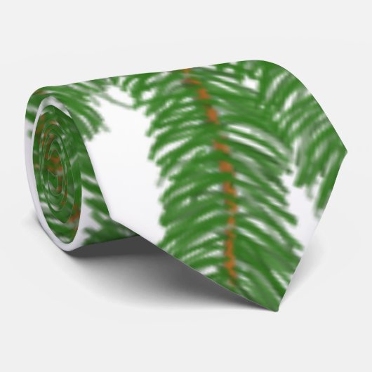 クリスマスモミの枝 ネクタイ (ロール)
