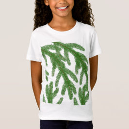 クリスマスモミの枝 Tシャツ