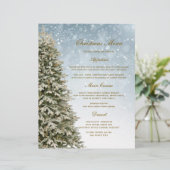 クリスマスモミ松 |メニューカード (スタンド正面)