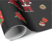 クリスマスモンスターラッピング紙 ラッピングペーパー (ロールコーナー)