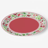 クリスマスモンタージュ紙プレート(LTRD) ペーパープレート (アングル)