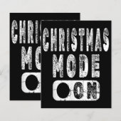 クリスマスモードオン – おもしろいクリスマス (正面/裏面)