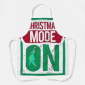 クリスマスモードオン! エプロン (正面)
