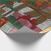 クリスマスモーニングの夢を見る！ ラッピングペーパー (角)