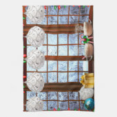 クリスマスモーニングキッチンタオル キッチンタオル (縦)