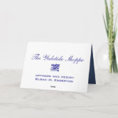 クリスマスモーニングトレインカード シーズンカード (裏面)