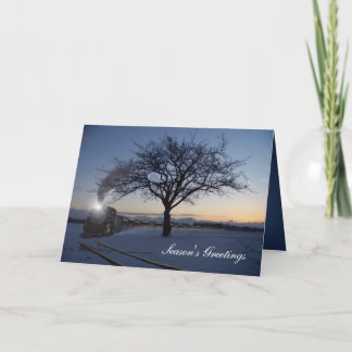 クリスマスモーニングトレインカード シーズンカード