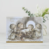 クリスマスモーニングホリデーカード シーズンカード (スタンド正面)