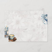 クリスマスモーニング基本空白のレシピカード エンクロージャーカード (正面/裏面)