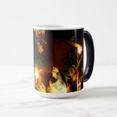 クリスマスモーニング魔法 モーフィングマグカップ (正面右)