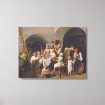 クリスマスモーニング(by Ferdinand Georg Waldmuiller)