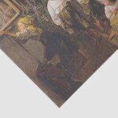 クリスマスモーニング(by Ferdinand Georg Waldmuiller) 薄葉紙 (詳細)