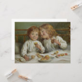 クリスマスモーニング(Joseph Clark) カード (正面/裏面インサイチュ)