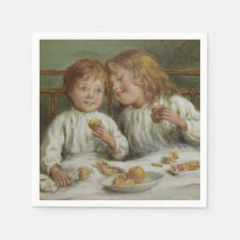 クリスマスモーニング(Joseph Clark) スタンダードカクテルナプキン