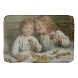 クリスマスモーニング(Joseph Clark) バスマット