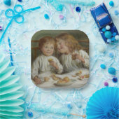 クリスマスモーニング(Joseph Clark) ペーパープレート (パーティー)