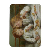 クリスマスモーニング(Joseph Clark) マグネット (縦)