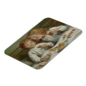 クリスマスモーニング(Joseph Clark) マグネット (左側)