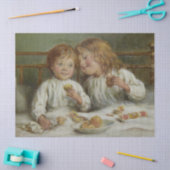 クリスマスモーニング(Joseph Clark) 薄葉紙 (クラフト)