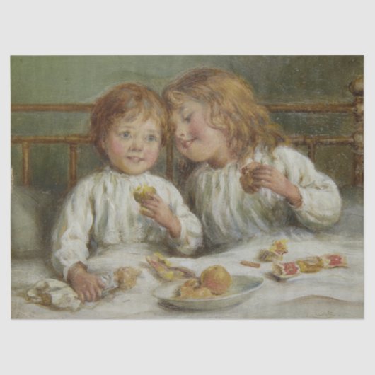 クリスマスモーニング(Joseph Clark) 薄葉紙 (正面)