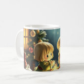 クリスマスモーメント コーヒーマグカップ (正面左)