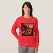 クリスマスモール・タウン1 Tシャツ (正面フル)