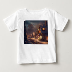 クリスマスモール・タウン2 ベビーTシャツ