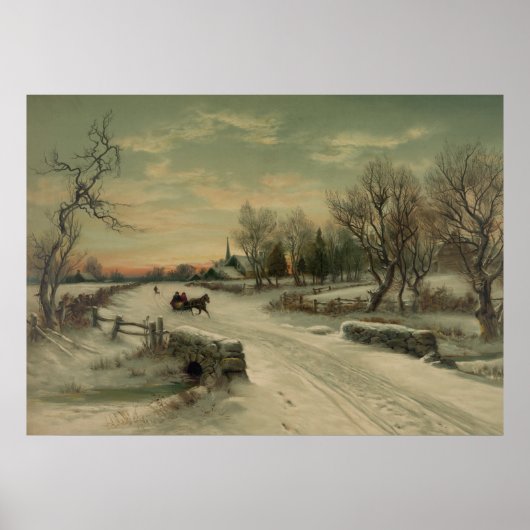 クリスマスモーーン – ポスター#1 ポスター (正面)