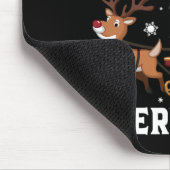 クリスマスヤギおもしろいヤギ マウスパッド (コーナー)