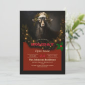 クリスマスヤギのクリスマスライト 招待状 (スタンド正面)