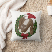 クリスマスヤギ枕 クッション (ブランケット)