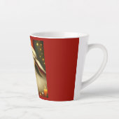 クリスマスヤギ3 カフェラテマグ (右)