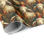 クリスマスヤギ3 ラッピングペーパー (ロールコーナー)