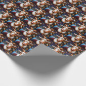 クリスマスヤギ4 ラッピングペーパー (角)