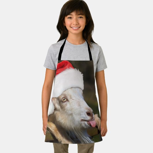 クリスマスヤギ エプロン (インサイチュ)