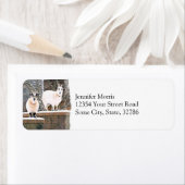 クリスマスヤギ ラベル (インサイチュ)